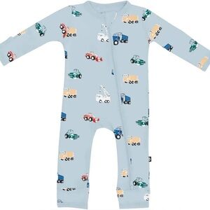 Kyte Baby 2T zipper romper, Construction, NIB, unopened